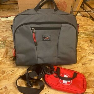 Tom Bihn briefcase and first aid bag